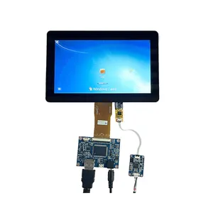 Manufacturer ODM Waterproof 5.1 inch G+F+F Multi-Touch CTP RTP Capacitive Touch Screen Panel Customization