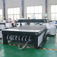 Machine de fraisage CNC MISHI 2131, table à vide 2100x3100mm, refroidissement par air, 3 axes, haute productivité, pour le travail du bois et la fabrication de meubles