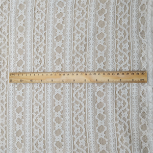 Tissu de dentelle tricoté à fleurs de Style élégant français haut de gamme Tulle Net dentelle fête broderie-sacs améliorés vêtements - Product Image 3