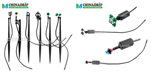 Deux branches pour raccords d'irrigation Micro Tube 5mm raccords de tuyauterie en poly raccords de ruban goutte à goutte d'irrigation <span class=keywords><strong>automatique</strong></span> 5132 - Product Image 6