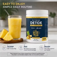 Poudre Détox OEM pour la Perte de Poids, la Digestion, la Santé du Côlon, Amincissement, Ventre Plat, Compléments Alimentaires pour Adultes
