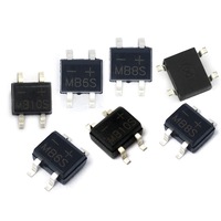 Pont redresseur monophasé SOP-4 SMD MB6F/8F/10F Diodes de conversion de puissance compactes et efficaces MB2S/MB8S/MB10S/MB8F/MBF