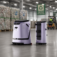 Nouveau robot commercial autonome C5 AI à propulsion électrique, alimenté par batterie, pour le nettoyage industriel