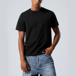 Camiseta de Hombre de Lujo con Efecto Desgastado, 100% Algodón, Estampada, de Alta Calidad, con Logotipo Vintage Personalizado, Lavada al Ácido, Talla Grande - Product Image 6