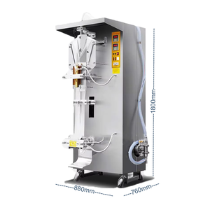 LPMIE <strong>Automatic</strong> <strong>Pure</strong> <strong>Water</strong> Bag <strong>Sealing</strong> <strong>Machine</strong> Liquid Pouch Products Packing <strong>Machine</strong> for Milk Juice Sauce - Product Image 2