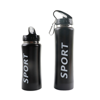 Bouteille isotherme vintage portable en acier inoxydable 304 pour voyage en extérieur, écologique, isolation thermique 6-12 heures, grande capacité