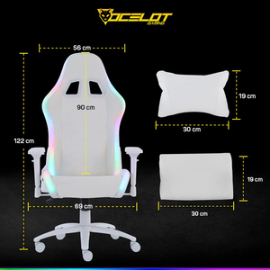 Sillas <span class=keywords><strong>Gammer</strong></span> Computer Gaming Chair RGB Factory en Guangdong Industrial CE Muebles comerciales de acero inoxidable 2 años - Product Image 2