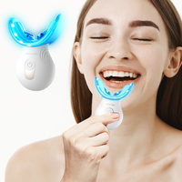 Support personnalisé 16X 24X 32X Ampoules Led Blanchiment des dents à la maison Machine de blanchiment des dents au laser Dispositif de blanchiment des dents