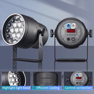 Projecteur PAR LED AICPOSE RGBW DMX512 19x15W avec zoom pour scène, fête, église, club, événement - Product Image 3