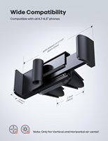 MSUPER Support universel pour téléphone portable avec support Mains libres Compatible avec les téléphones portables