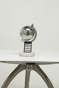 การออกแบบโลหะบนโต๊ะลูกโลกส่งตรงจากโรงงานเครื่องประดับโต๊ะในบ้านของขวัญสำนักงานสไตล์ทันสมัยแผนที่โลก - Product Image 2