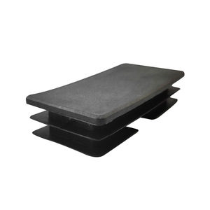 Shih Hung Plastics Embout rectangulaire en plastique 50x100mm à deux lobes pour pieds de table, tabourets et chaises - Product Image 3