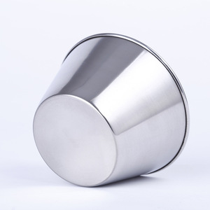 Mini taza de cerveza de acero inoxidable 82.5X52X49 mm portátil para uso en exteriores - Product Image 3