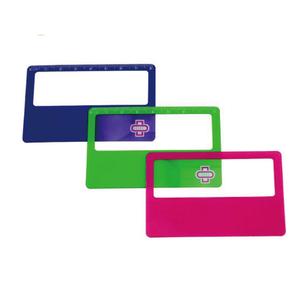 3d मोबाइल फोन स्क्रीन ताल अनुकूलित आकार पीवीसी ताल कार्ड प्रकार, पारदर्शी Fresnel लेंस के साथ आवर्धक कांच - Product Image 1