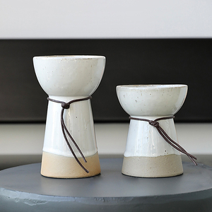Pot de fleurs en céramique de décoration extérieure fait à la main en glaçure réactive créative pour plantes d'<span class=keywords><strong>intérieur</strong></span> - Product Image 2