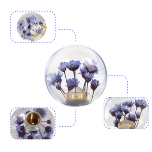 Manopla de Câmbio Universal em Cristal com Design de Flor 5.3cm para Transmissão Automática JDM - Acessório Automotivo - Product Image 2