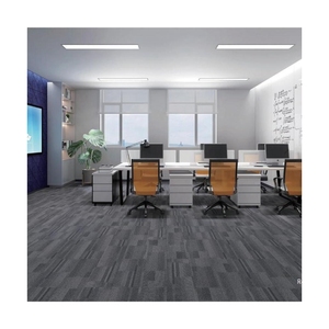 Giá rẻ Giá có thể tháo rời 50*50 Nylon văn phòng Thảm gạch Thảm Nylon fireresistant sàn thảm gạch - Product Image 5
