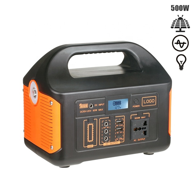 Multi-Function Super Portable Power Station Electric Solar Generator System for Laptop House With Led Light