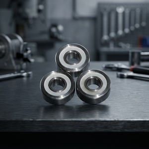 Rodamiento Rígido de Bolas 15x35x10mm de Acero Inoxidable 304 Sin Retén, Fila Única, P0, Lubricación con Grasa, Holgura C3, 6000 RPM - Product Image 1