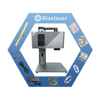 Mini 20w Laser Gravure Verre Miroir Nouvelle Machine De Marquage Laser De Bureau Portable Multifonctionnelle