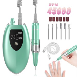 Plastic <b>Nail</b> Polisher & Remover Portable Electric Dead Skin Grinding 45000RPM <b>Nail</b> Drill Machine - Product Image 3