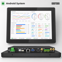 Kiosque de vente de billets tout-en-un industriel intégré avec écran tactile capacitif Android de 7/10,1/15,6/21,5 pouces