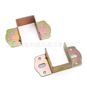 Connecteur de support de plateau en bois HC-019 en fer couleur zinc, durable pour support de poutre de lit - Product Image 4