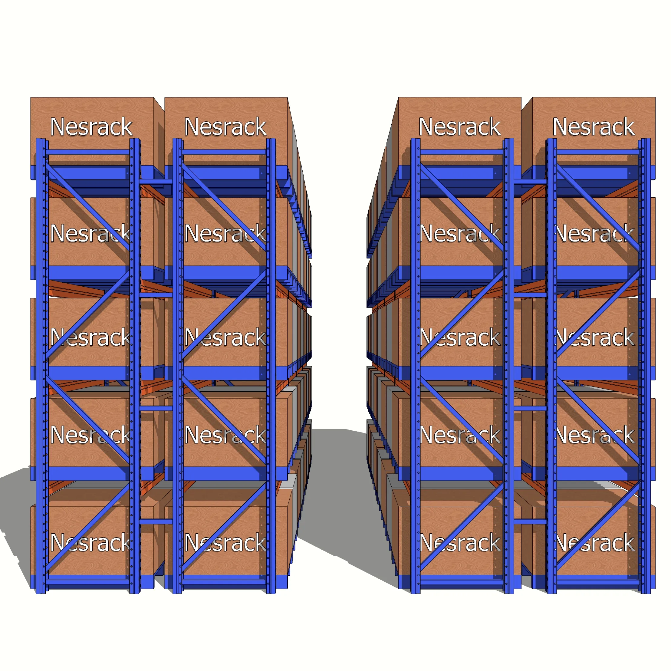 Manufacturer Heavy Duty Warehouse Shelving Metal Racking Iron Storage Rack Storage Shelving Units