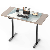 Bureau debout à 3 niveaux à double moteur automatique 60-125cm Hauteur réglable Bureau 40x78 pouces Table d'ordinateur de bureau électrique assise et debout