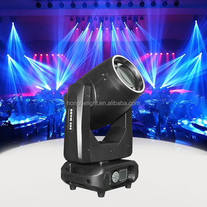 Faro mobile Hong He Stage Light 295W HH-BM295X con fascio di luce RGBW bianco di qualità per DJ, corpo lampada in ABS, DMX512 - Product Image 4