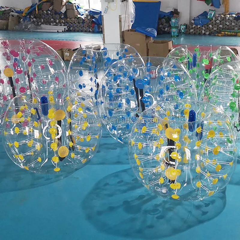 Outdoor-Spielzeug Zorb-Ball aufblasbarer Stoßfängerball aufblasbarer Körper-Stoßfängerball für Kinder Erwachsene