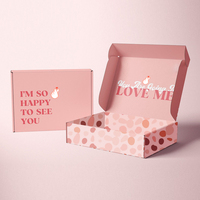 Impression personnalisée oem prix de gros rose grand envoi coloré boîte-cadeau de chaussure d'expédition 12x10 logistique avec logo en feuille d'or