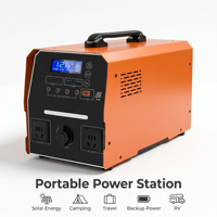 Estaciones de Energía Portátiles de 500w, Generador Portátil, Estación de Energía Solar, Bancos de Energía Portátiles, Banco de Energía para Ordenador Portátil