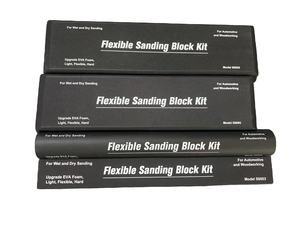 Kit de blocs de ponçage flexibles en gros à prix abordable pour carrosserie automobile et travail du bois, éponges de ponçage humide et sèche, ensemble d'outils à main pour la recherche et la lecture - Product Image 4