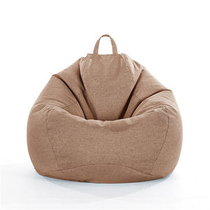 ISStapromo Cadeaux Pas Cher Économique Adultes Doux Paresseux Canapé Lin Pouf Chaise Confort Pouf - Product Image 4