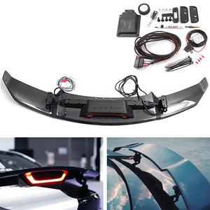 Accessori auto alettone posteriore Spoiler alettone V stile fibra di carbonio alettone posteriore per <span class=keywords><strong>BMW</strong></span> F87 M2 F80 M3 F82 M4 - Product Image 6