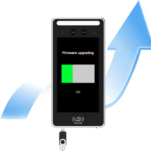 Biometric Access Control Terminal with Face &amp; Fingerprint Recognition Non-Contact Motion Detection Wi-Fi Network &amp; Time <strong>Clocks</strong> - Product Image 3