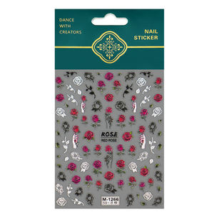 Autocollants pour ongles en relief 5D, autocollants adhésifs pour ongles, décoration pour manucure - Product Image 6