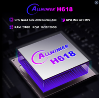 Usine directe H96MAX H618 PLUS TV Box Allwinner H618 Android 14 ATV télécommande vocale prend en charge la résolution 4K