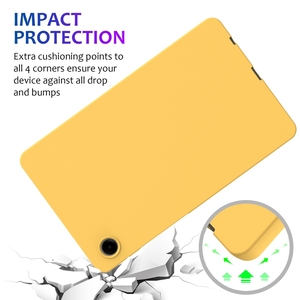 Étui de protection pour tablette en silicone TPU souple pour <span class=keywords><strong>Samsung</strong></span> <span class=keywords><strong>Galaxy</strong></span> <span class=keywords><strong>Tab</strong></span> A11 8.7 Étui en silicone antichoc - Product Image 2