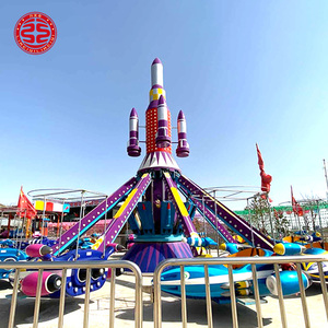 Attrazione per Parco Divertimenti: Giostra Meccanica con 16 Posti, Aeroplano Rotante Autogestito per Bambini e Adulti - Product Image 6