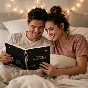 Offre Spéciale : Livre à Gratter Personnalisé pour Couples – Aventure Romantique Ensemble pour Toujours – Album de Photos avec 60 <span class=keywords><strong>Idées</strong></span> de Rendez-vous Uniques - Product Image 3