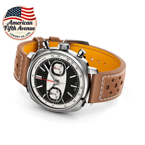 นาฬิกาข้อมือผู้ชาย 7A Top Time B01 Racing แบบสปอร์ต ระบบจับเวลาแบบกลไก กันน้ำ สายรัดพร้อมปฏิทิน ไฟกลางคืน พร้อมเข็มบอกเวลา แบรนด์ Breitlines - Product Image 1