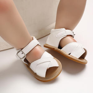 <span class=keywords><strong>Sandalias</strong></span> de verano para bebé, niño y niña, zapatos de cuna de suela suave de cuero para recién nacidos, novedad de 2021 - Product Image 2