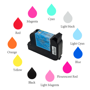 Wiseprint nhà sản xuất chuyên nghiệp bơm lại nước dựa trên <span class=keywords><strong>Ink</strong></span> Cartridge <span class=keywords><strong>Ink</strong></span> Tương thích công nghiệp máy in màu đen - Product Image 4