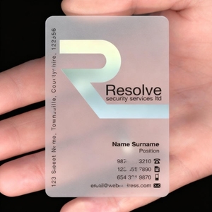 Custom Logo Transparent Blank Plastic <strong>Loyalty</strong> Credit Visiting Card <strong>Suppliers</strong> Price Frosted Hard Print Pvc Business Card - Product Image 1