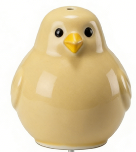 Bouteille à condiments en céramique multifonctionnelle faite à la main en forme de poussins mignons pour la cuisson au barbecue et l'utilisation en cuisine - Product Image 1