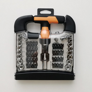 Lixin 59-Piece T-Handle Screwdriver Set Metric Alloy Steel Home Use Tool Kit - Product Image 1