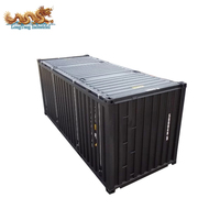 Conteneur maritime High Cube de 20 pieds en acier robuste avec couvercle ouvrant pour l'exploitation minière