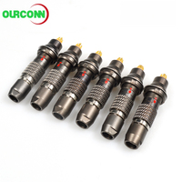 OURCONN Automotriz Tipos de conectores eléctricos Conectores Push Pull FGG 2-30 Pines Macho Hembra Circular